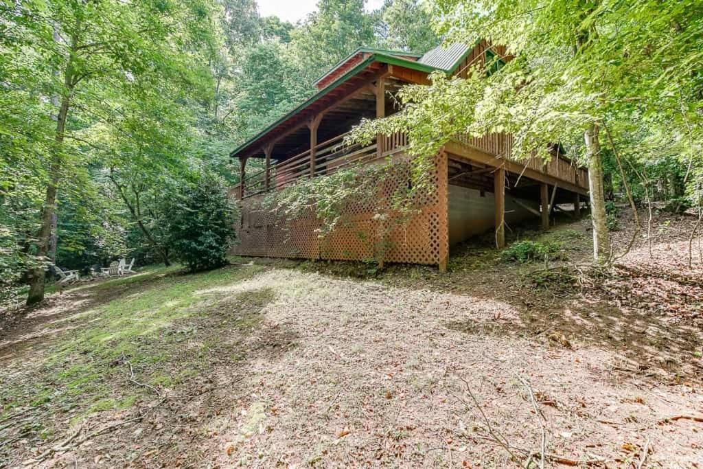 Cabin With Jacuzzi & Hydrotherapy Spanear Helen Cleveland Exterior photo